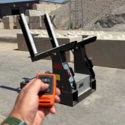 Static E-Power Concrete Stacking Block Tilter + Clamp