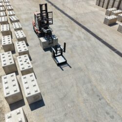 Static E-Power Concrete Stacking Block Tilter + Clamp